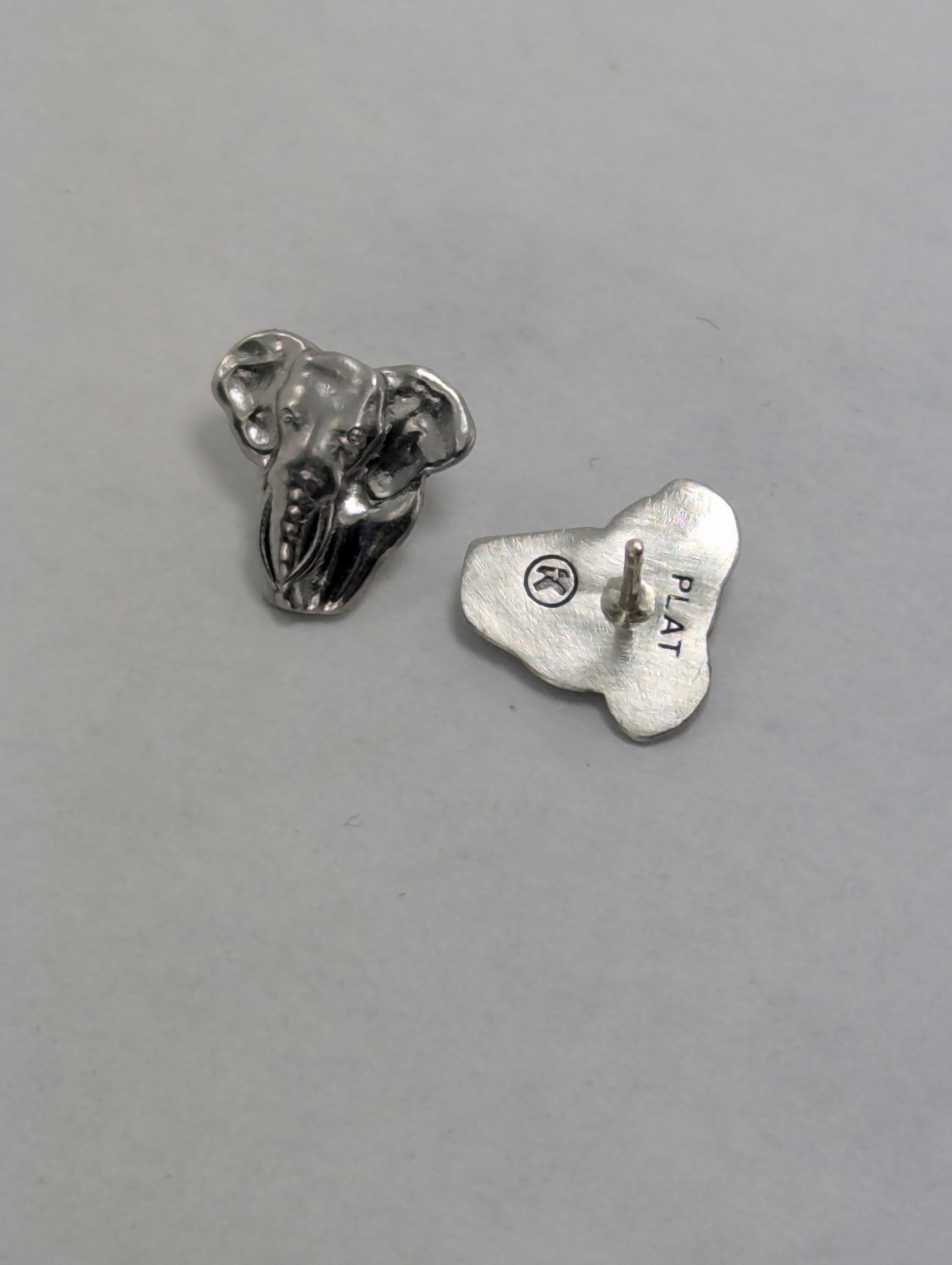 elephant earrings studs