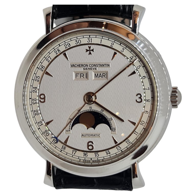 Platinum Vacheron Constantin Automatic Annual Calendar Ref 47050