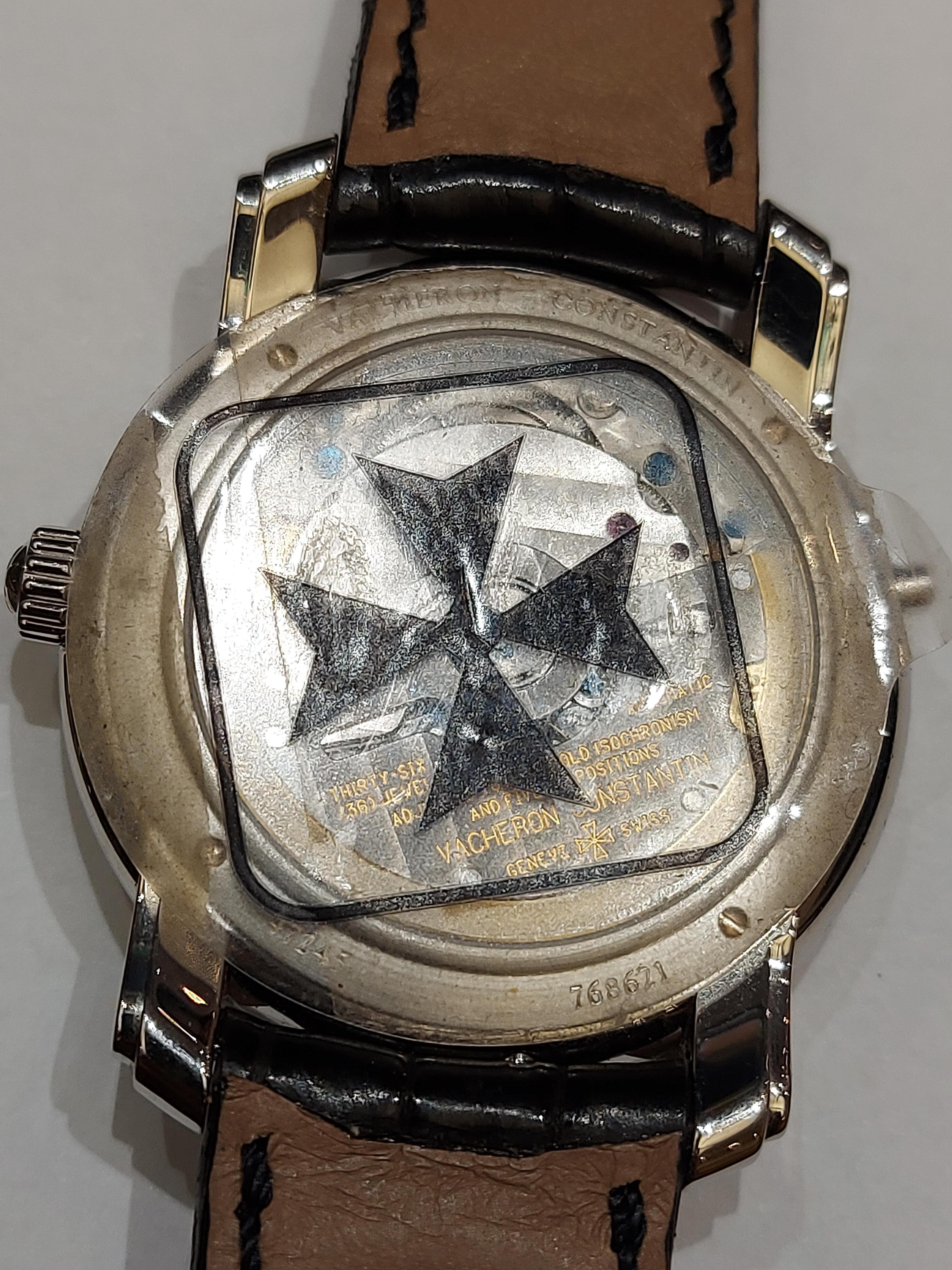 Platinum Vacheron Constantin Skeleton Watch, Automatic, Les Historique, Limited For Sale 7