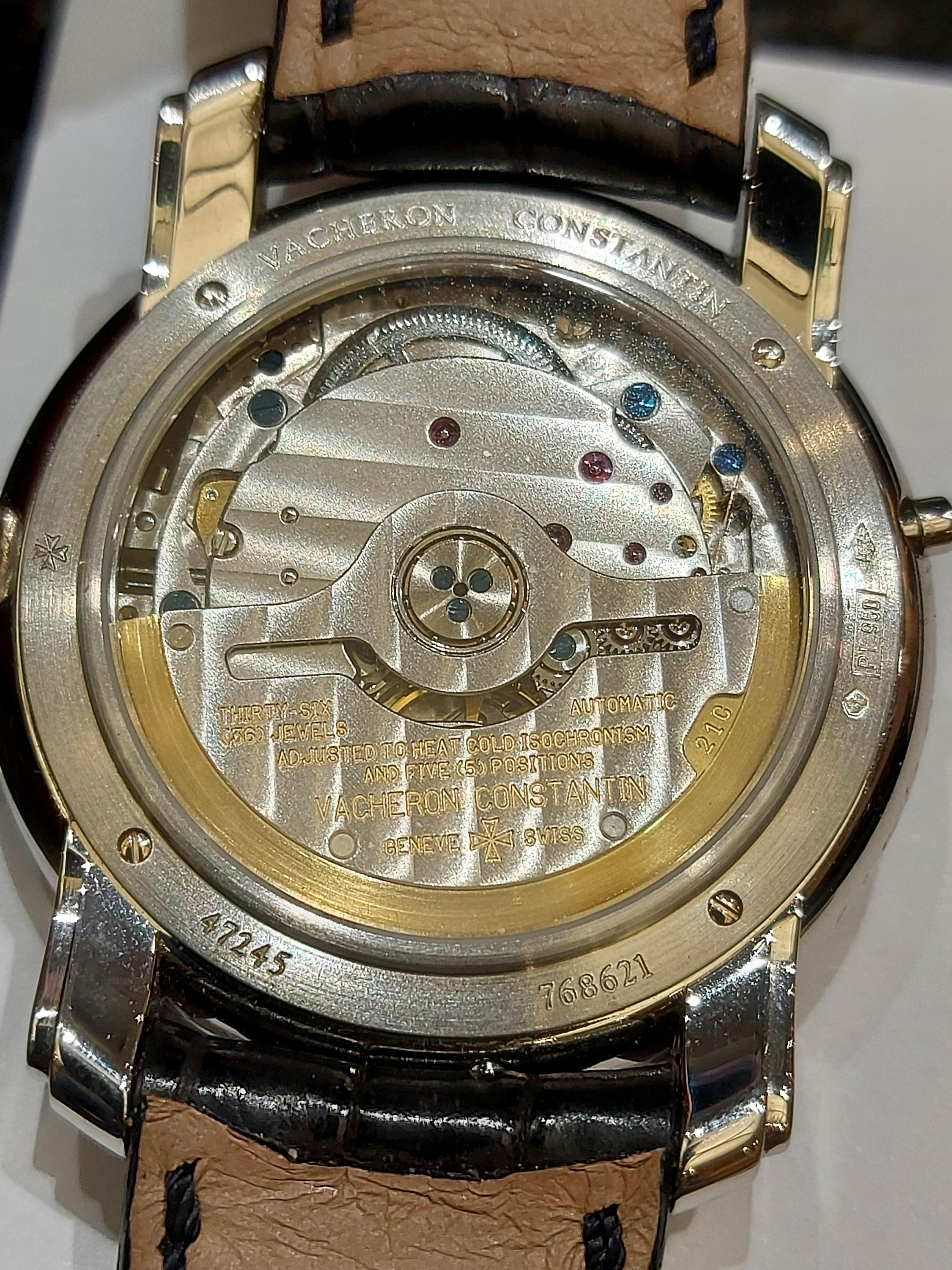 Platinum Vacheron Constantin Skeleton Watch, Automatic, Les Historique, Limited For Sale 8