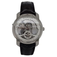 Platinum Vacheron Constantin Skeleton Watch, Automatic, Les Historique, Limited