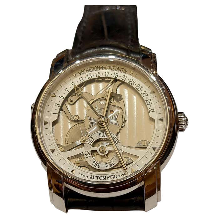 Platinum Vacheron Constantin Skeleton Watch, Automatic, Les Historique ...