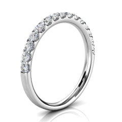 Platinum Valerie Micro-Prong Diamond Ring '2/5 Ct. tw'