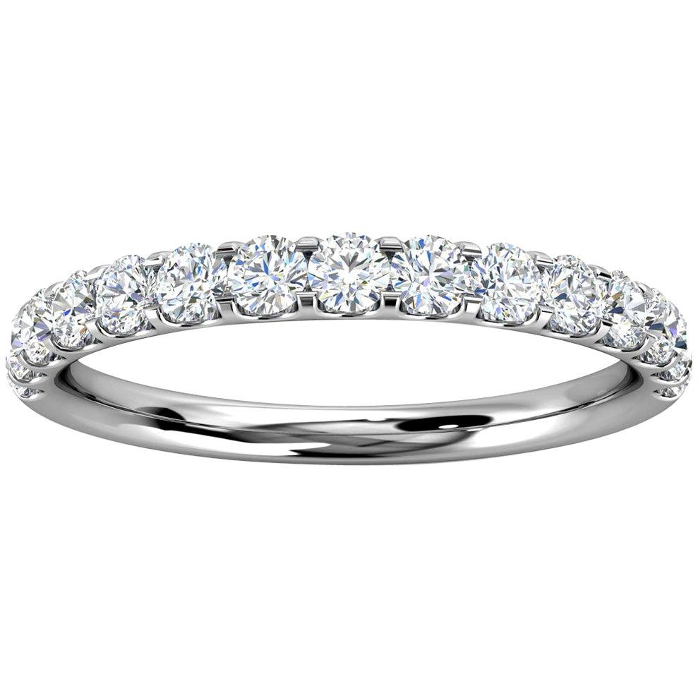 For Sale:  Platinum Valerie Micro-Prong Diamond Ring '2/5 Ct. tw'