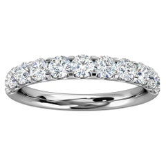 Platinum Valerie Micro-Prong Diamond Ring '3/4 Ct. tw'