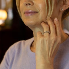 Platinum Van Cleef & Arpels Infini Etoile Diamond Band