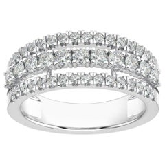 Anillo de Diamantes de Platino Vega Fashion '1 Quilate
