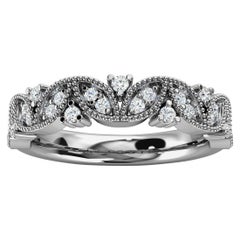Platinum Vera Diamond Ring '1/5 Ct. Tw'