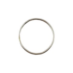 Platinum Very Thin Wedding Band Ring