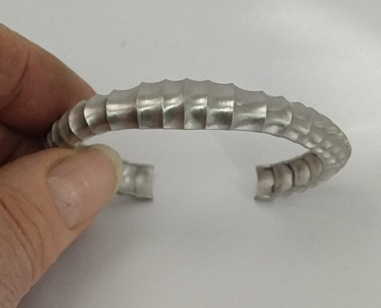 mens platinum cuff bracelet