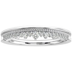 Used Platinum Victoria Diamond Ring '1/6 Ct. tw'