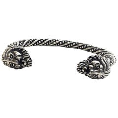 Platinum Vikings Northmen Saga Men Bangle Jewelry