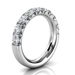 Platinum Voyage French Pave Diamond Ring '1 1/2 Ct. Tw'