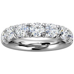 Platinum Voyage French Pave Diamond Ring '2 Ct. tw'