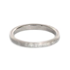 Platinum Wedding Band