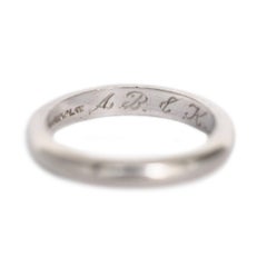 1959 Platinum Wedding Band