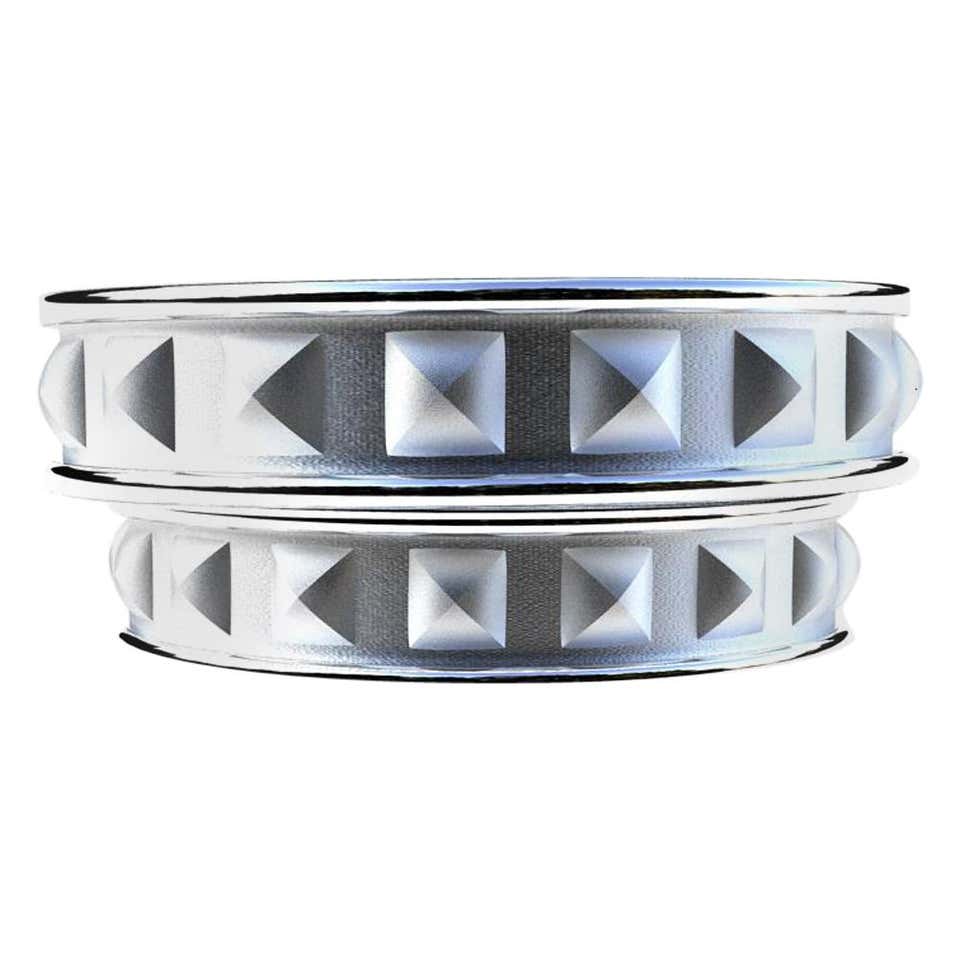 Platinum 17 stone half set diamond wedding ring from berry's jewellers Platinum Wedding Rings Bridal Set For Sale at 1stdibs