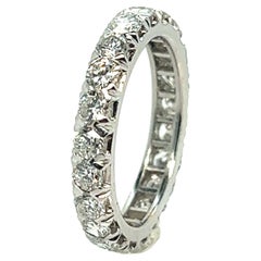 Platinum Wedding Ring Set with Diamonds