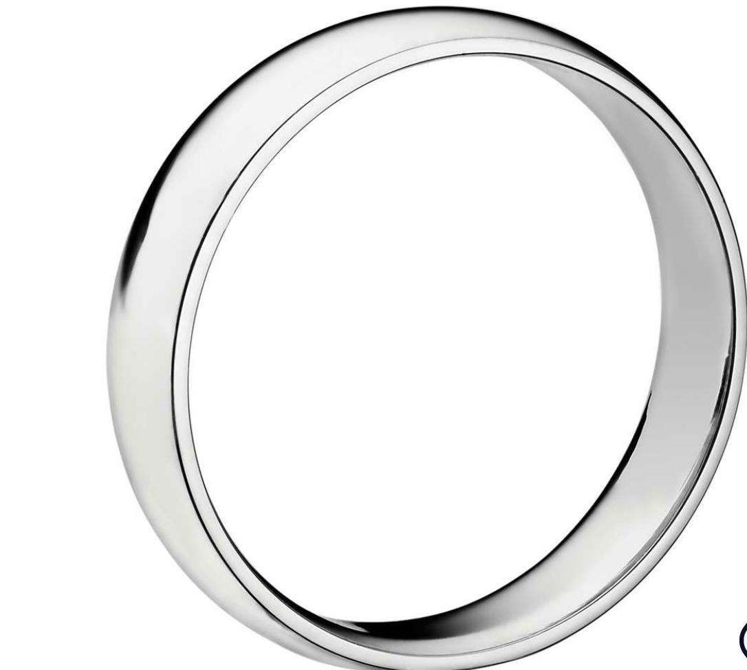 Platinum Wide Plain Wedding Band Ring 11 Grams, Estate Size 5.8
This men’s or unisex  wedding band, crafted in Platinum , measures 5 mm in width and  3.25 mm thickness is a size 5.8 It weighs 11 grams.
This is a simple yet elegant wedding band . It