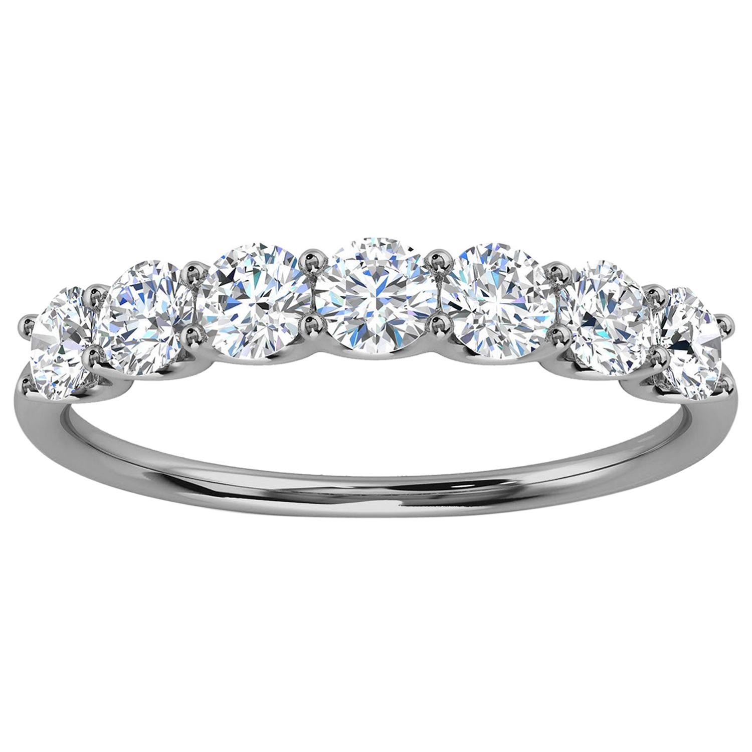 Platinum Winte Diamond Ring '3/4 Ct. Tw' For Sale