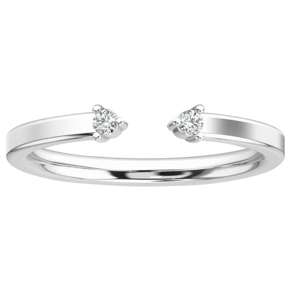 Platinum Yonne Diamond Ring For Sale