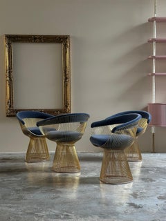 Fauteuil Platner, designé par Warren Platner, produit par Knoll Studio