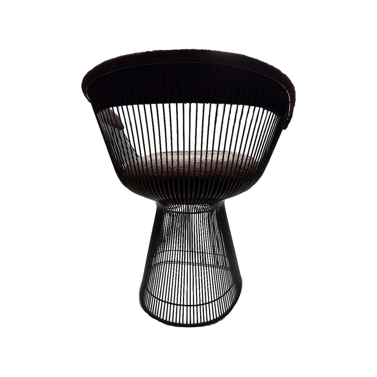 Steel Platner Chairs Set of 6 Dining Chairs