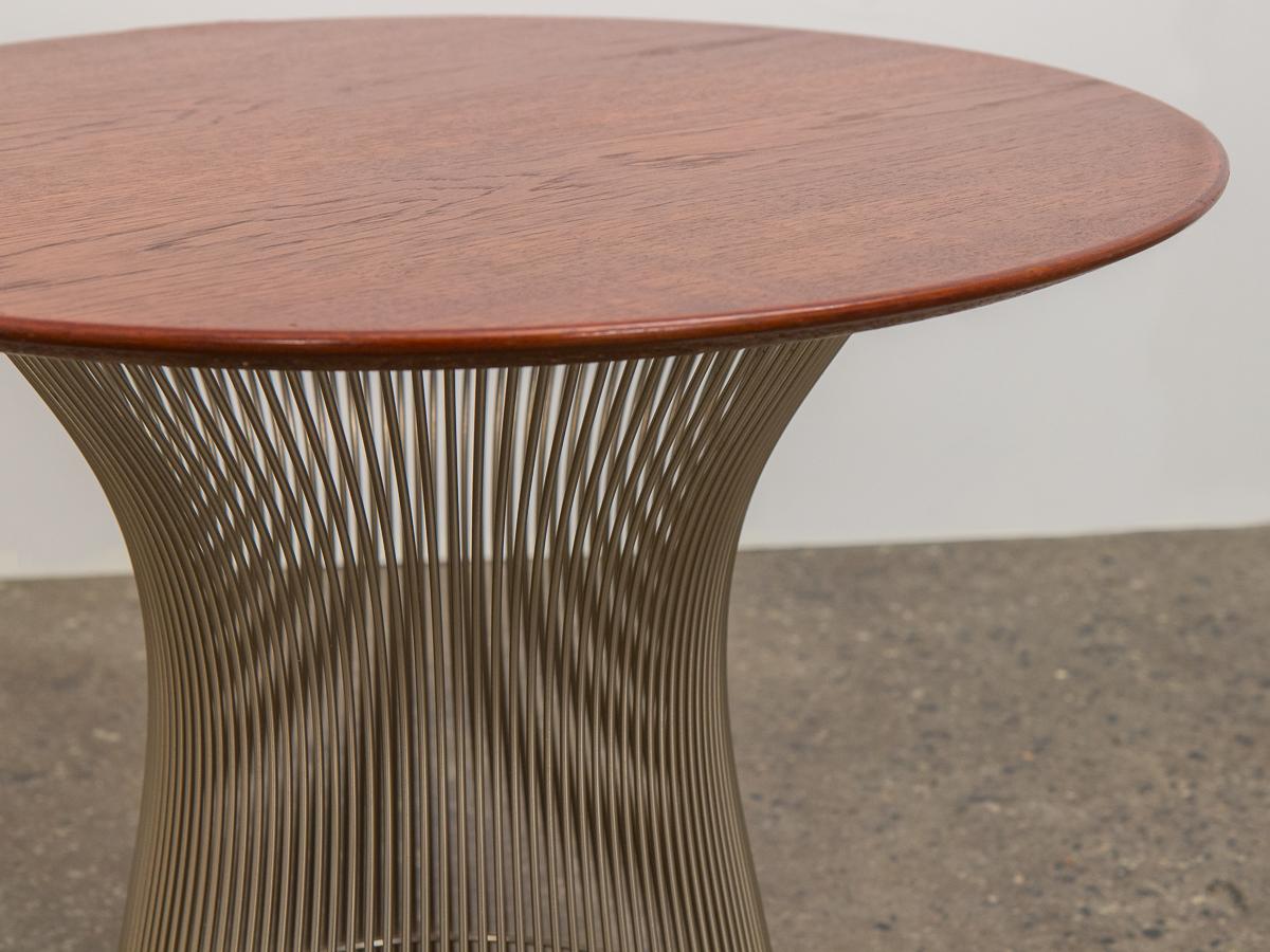 Steel Platner Collection for Knoll Wire Side Table