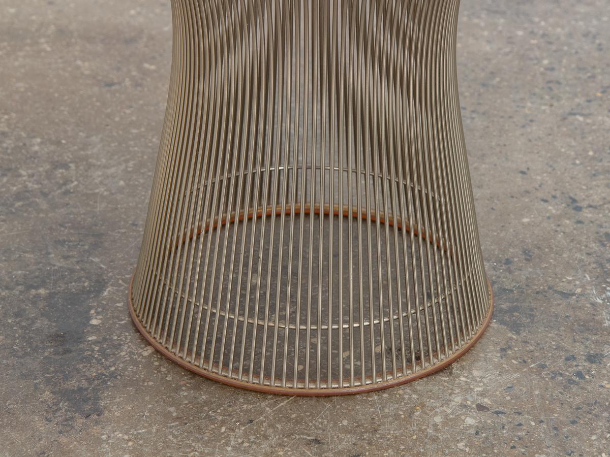 Platner Collection for Knoll Wire Side Table 1