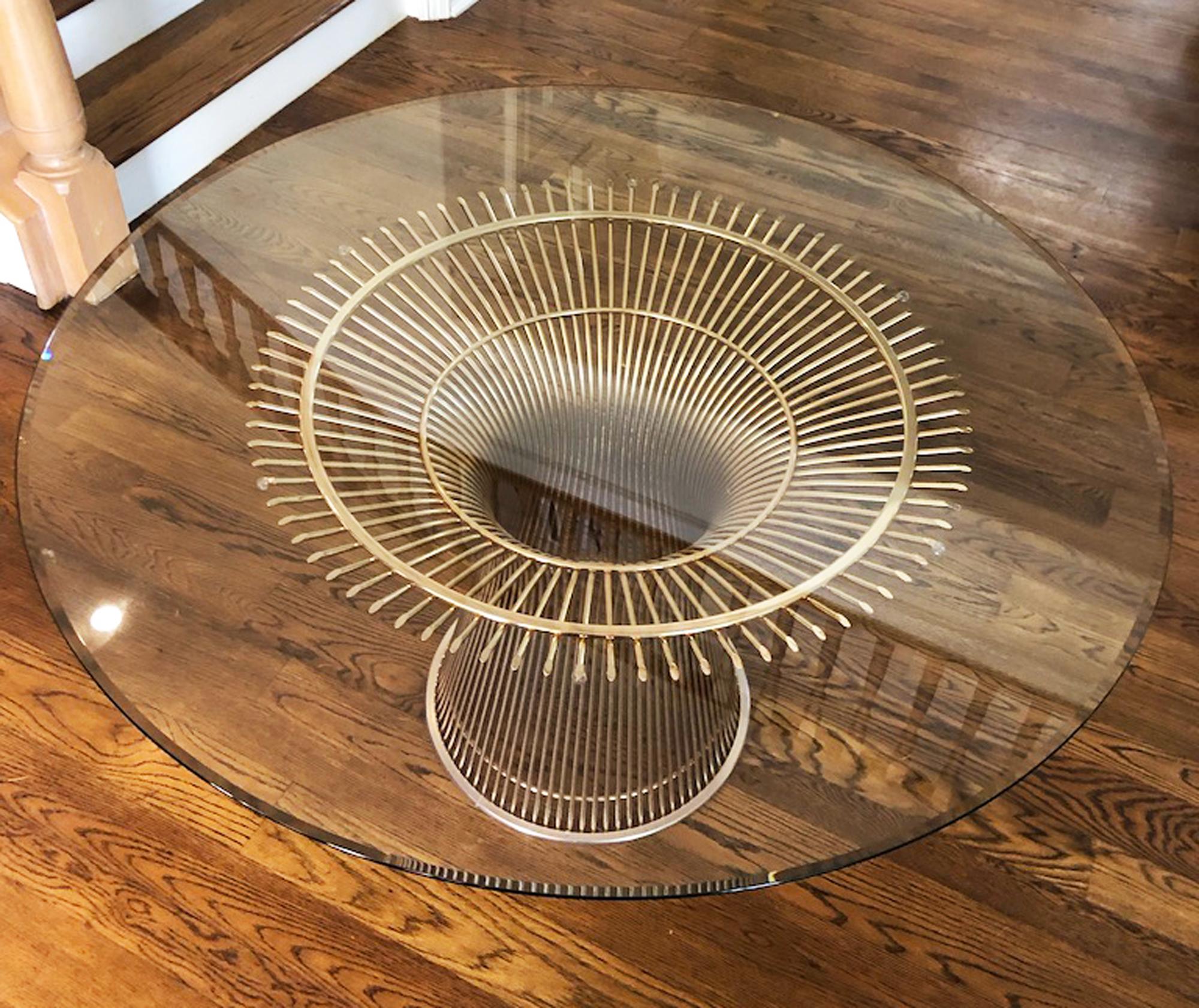 Mid-Century Modern Platner Dining Table Round