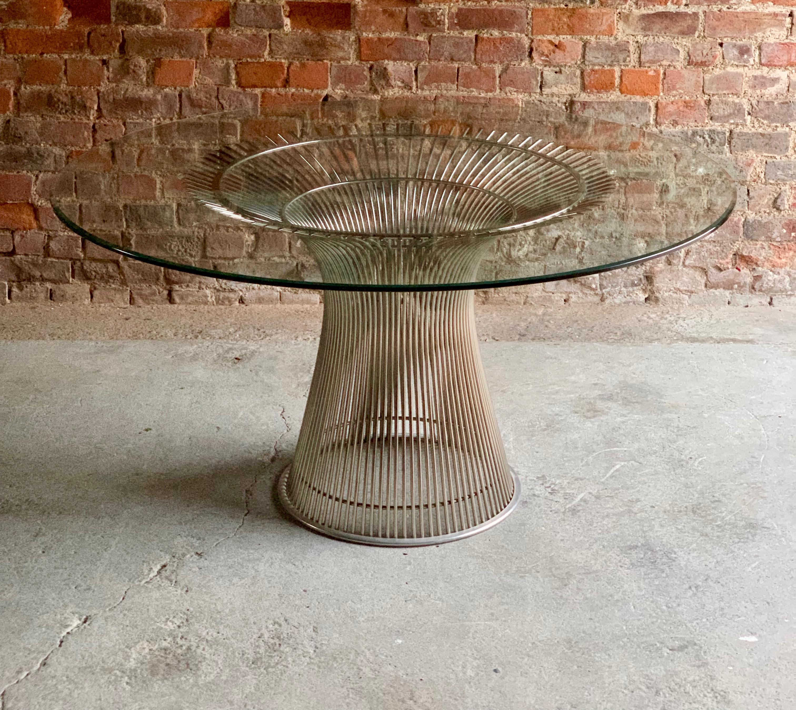 Platner Dining Table by Warren Platner for Knoll Mid-Century Modern Design 4