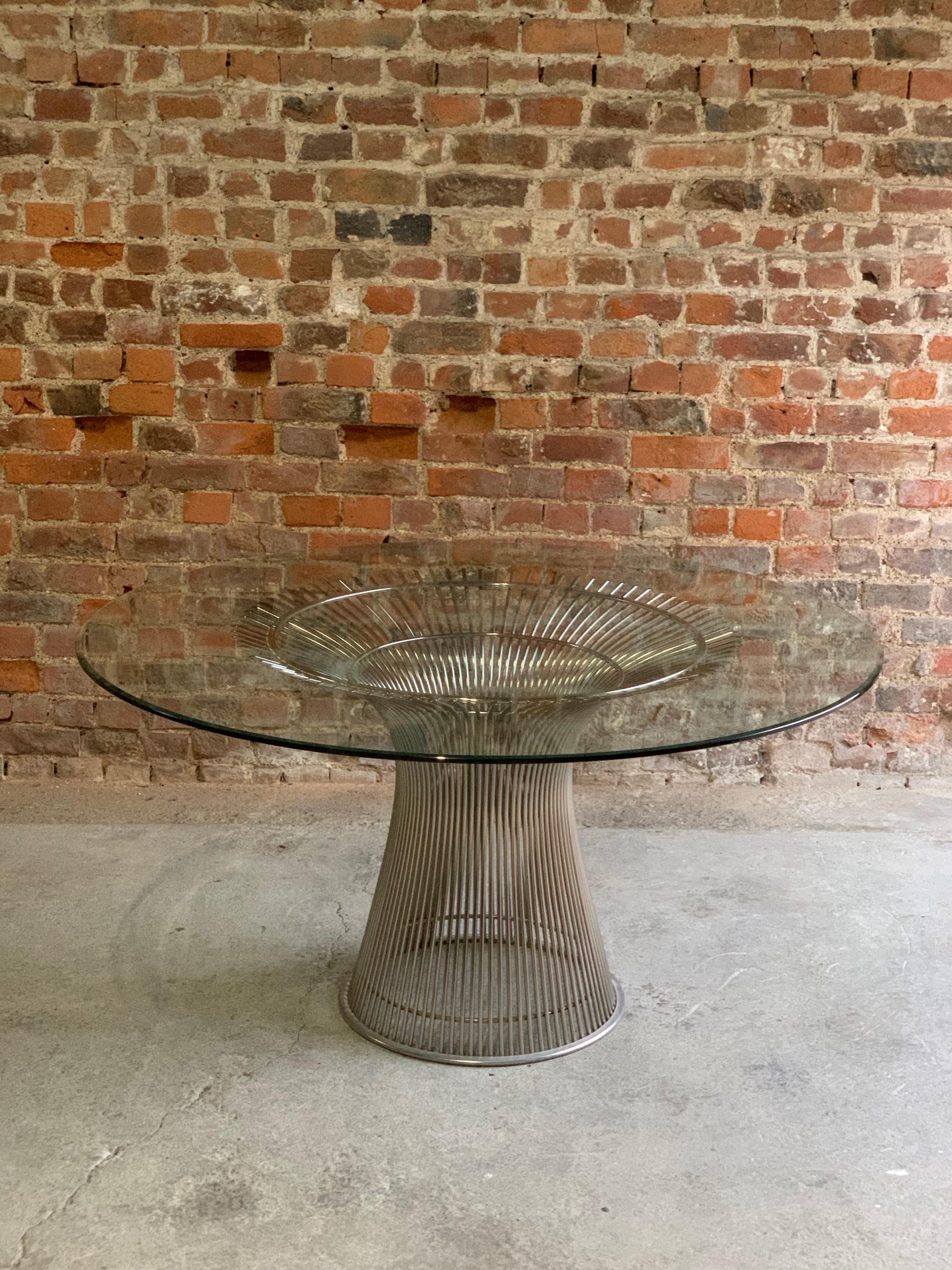 Platner Dining Table by Warren Platner for Knoll Mid-Century Modern Design 5