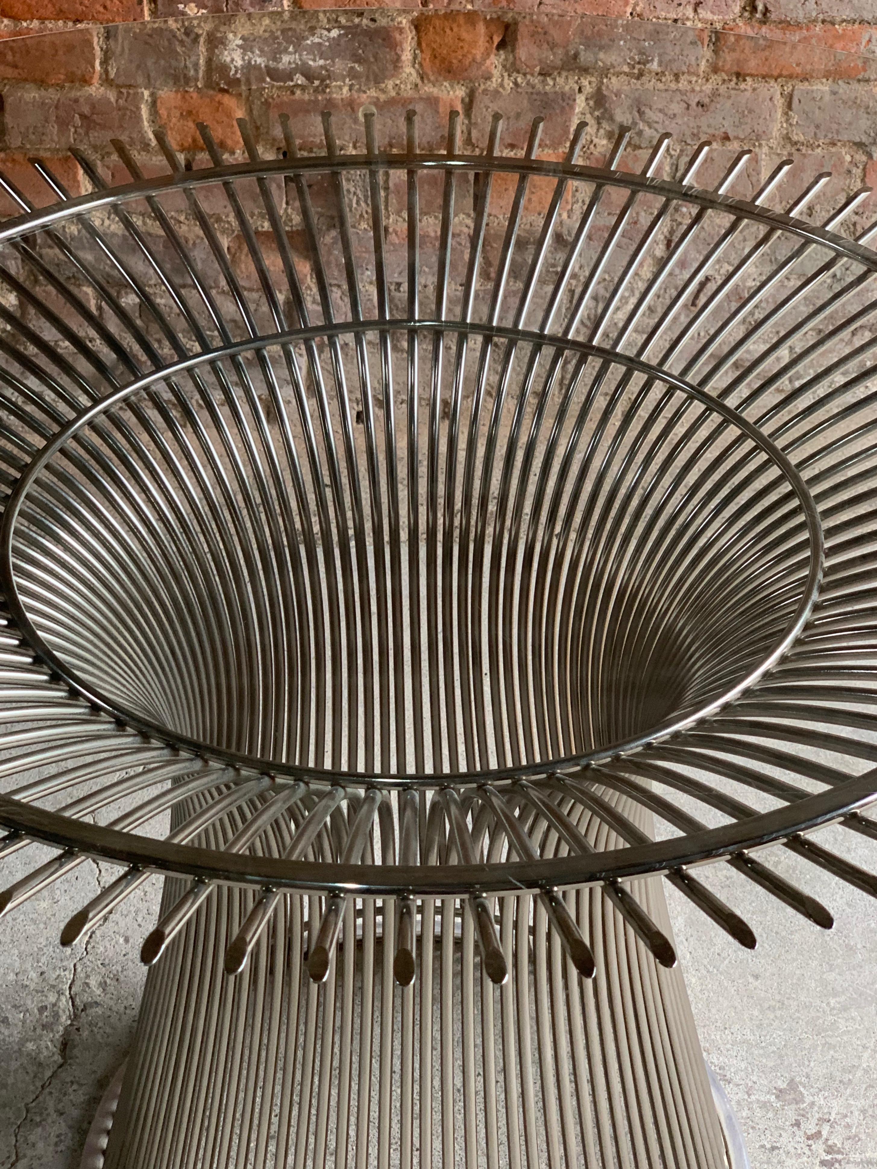 Platner Dining Table by Warren Platner for Knoll Mid-Century Modern Design In Good Condition In Longdon, Tewkesbury