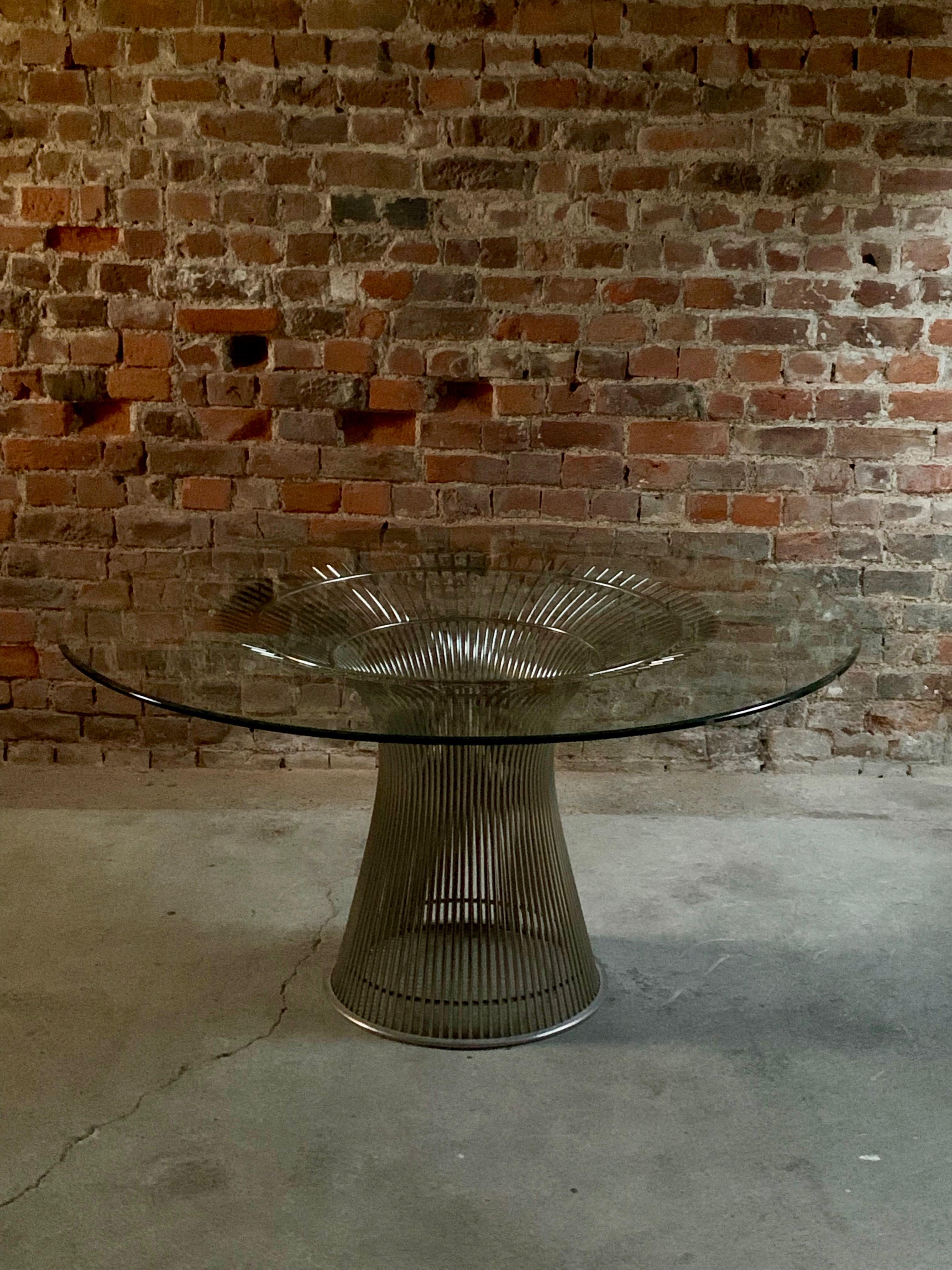 Platner Dining Table by Warren Platner for Knoll Mid-Century Modern Design 2