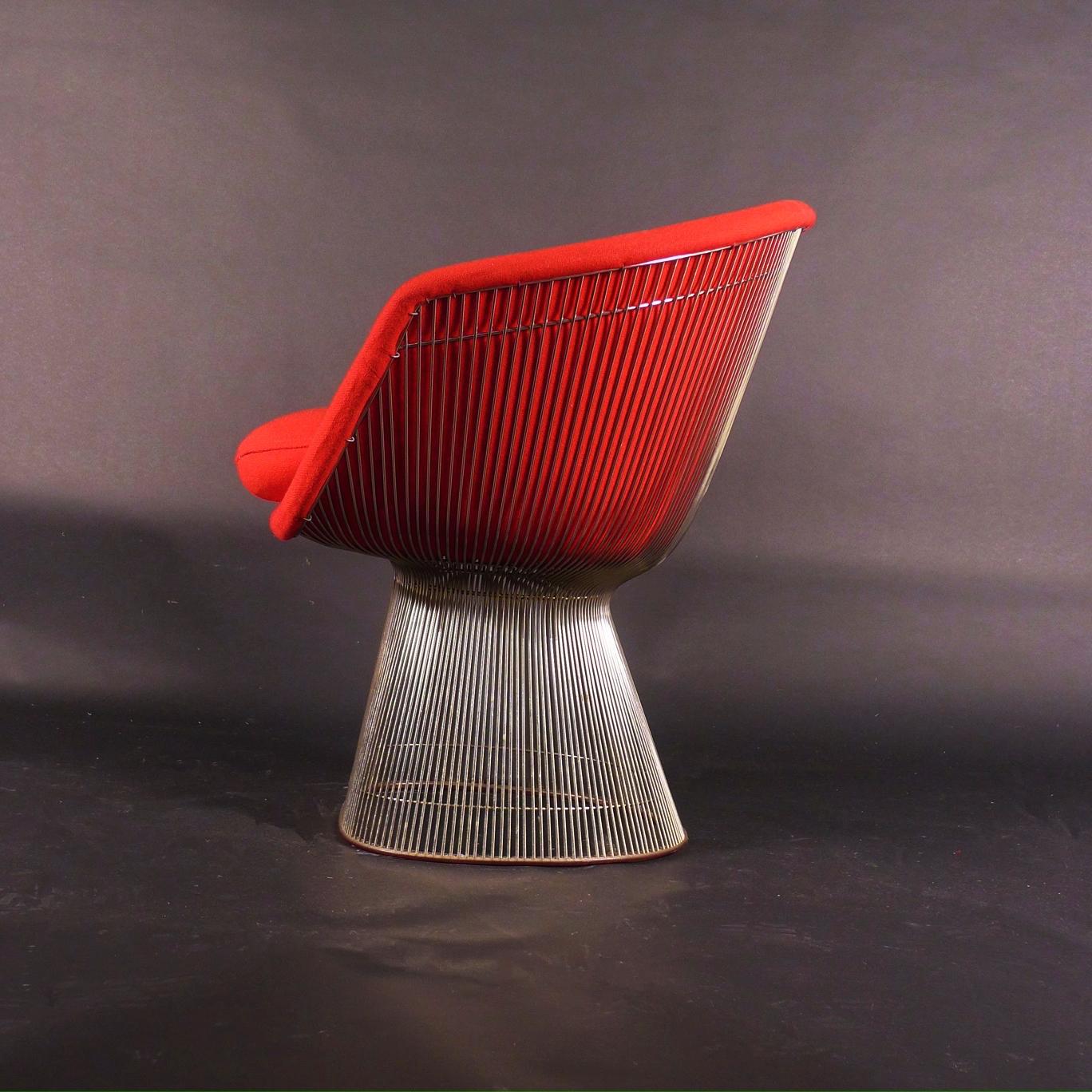 American Platner Lounge Chair, designed 1966 by Warren Platner for Knoll International For Sale