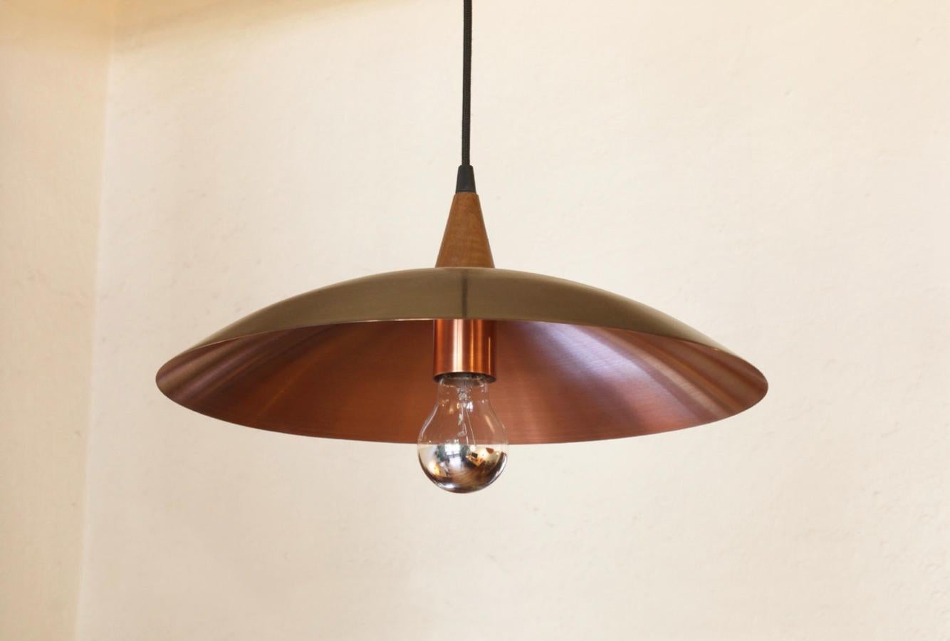 Plato Abajo 40 Pendant Lamp, Maria Beckmann, Represented by Tuleste Factory For Sale 2