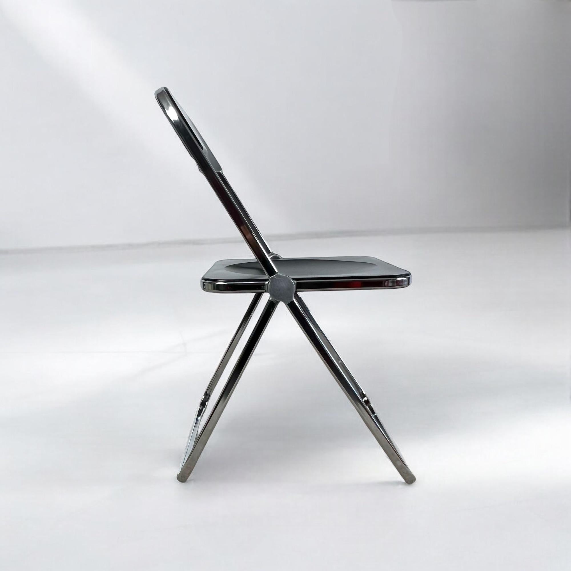Platone Foldable Desk and Plia Chair by Giancarlo Piretti for Anonima Castelli 4