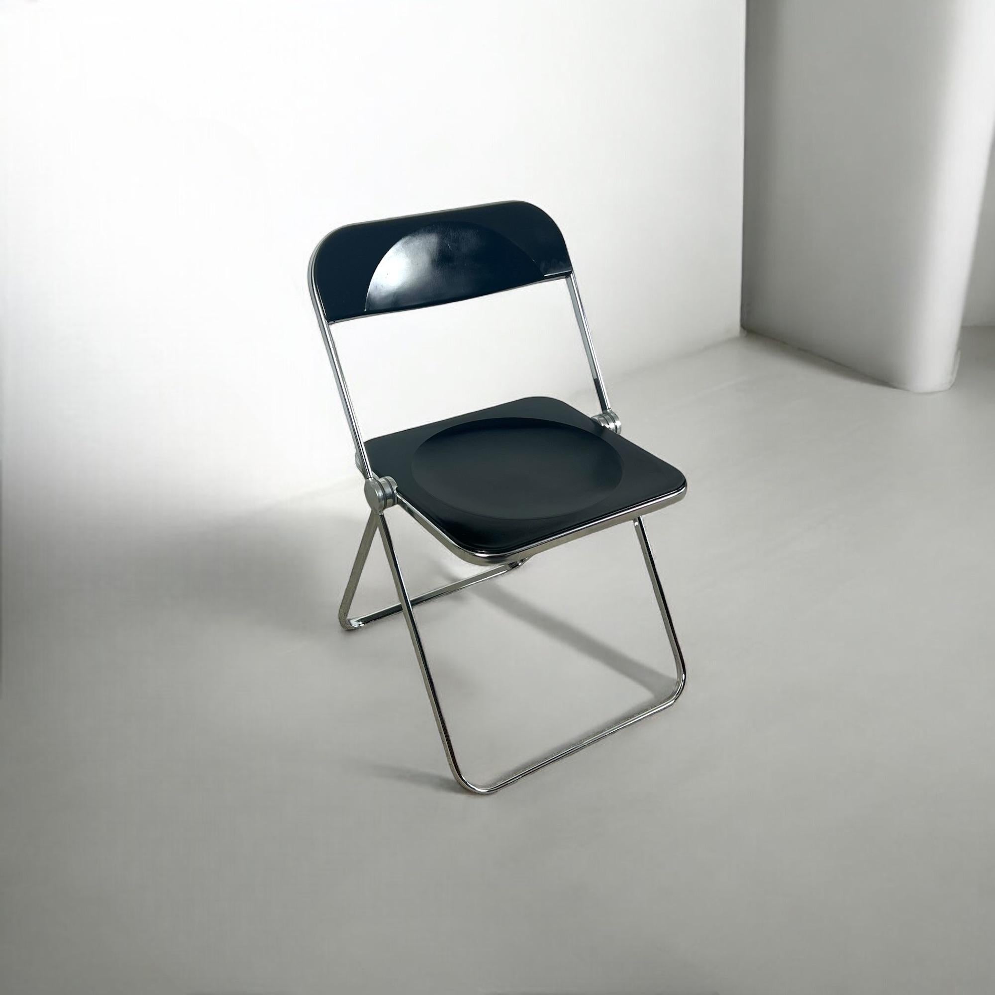 Platone Foldable Desk and Plia Chair by Giancarlo Piretti for Anonima Castelli 8
