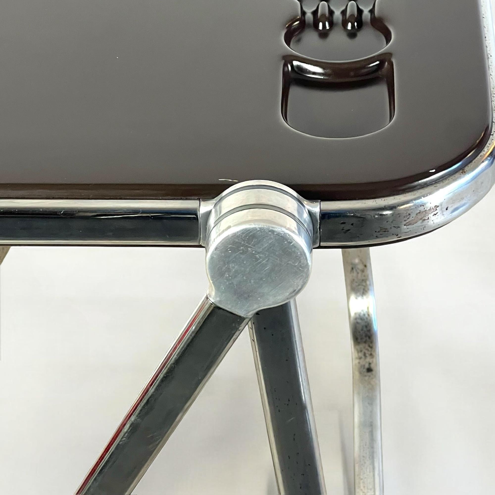 Platone Foldable Desk and Plia Chair by Giancarlo Piretti for Anonima Castelli 9