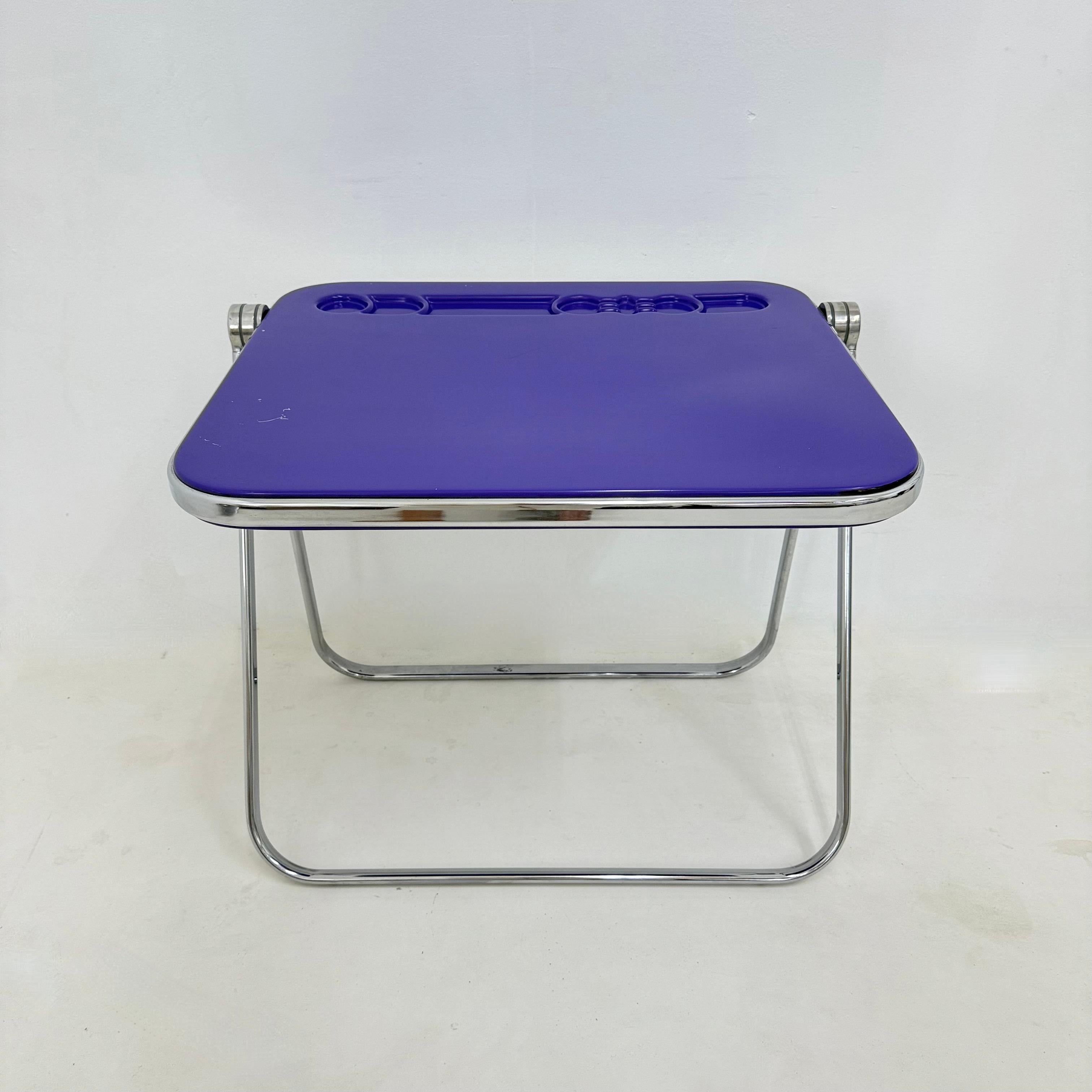 Klapptisch Platone von Giancarlo Piretti für Castelli , 1970er Jahre im Angebot 9