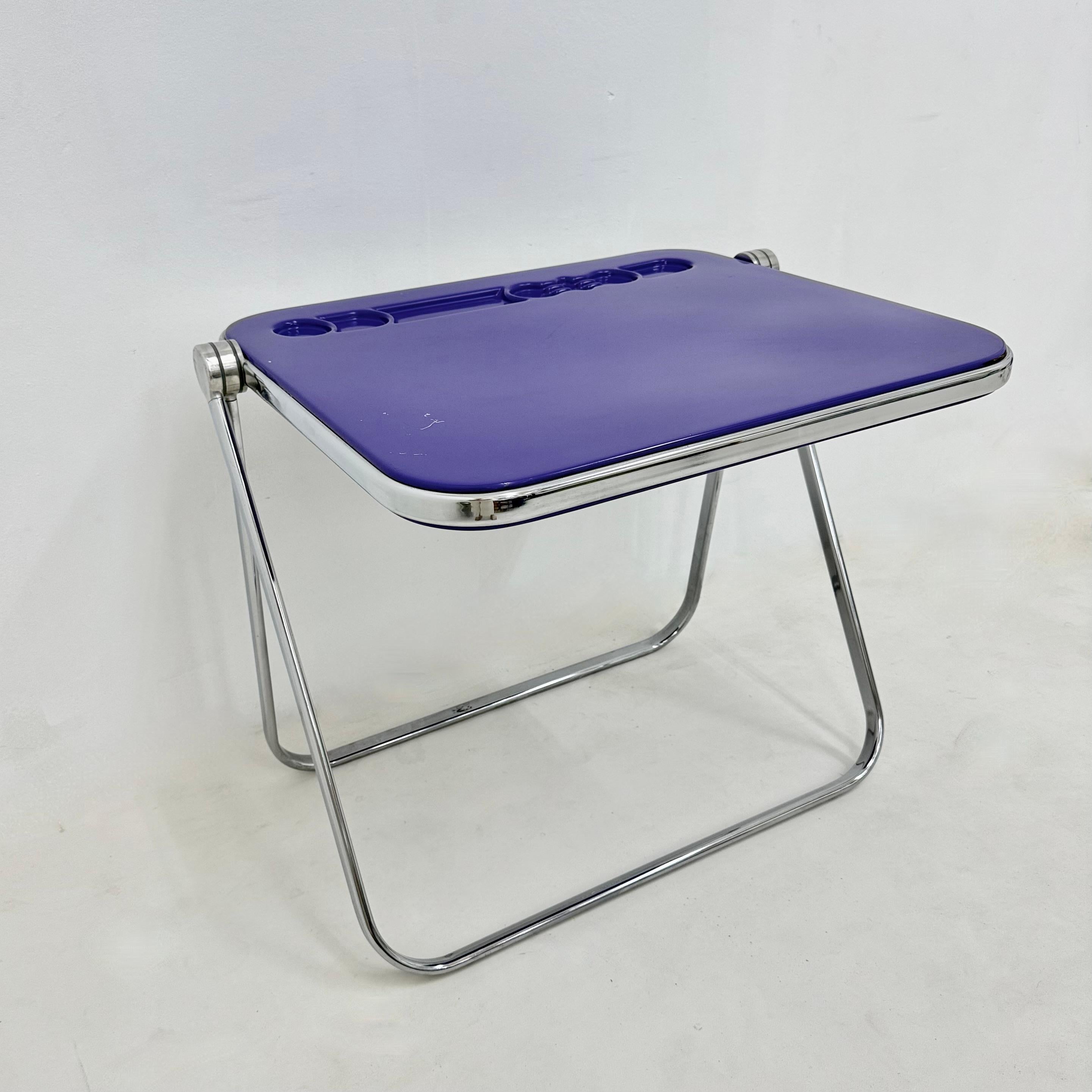 Klapptisch Platone von Giancarlo Piretti für Castelli , 1970er Jahre (Moderne der Mitte des Jahrhunderts) im Angebot