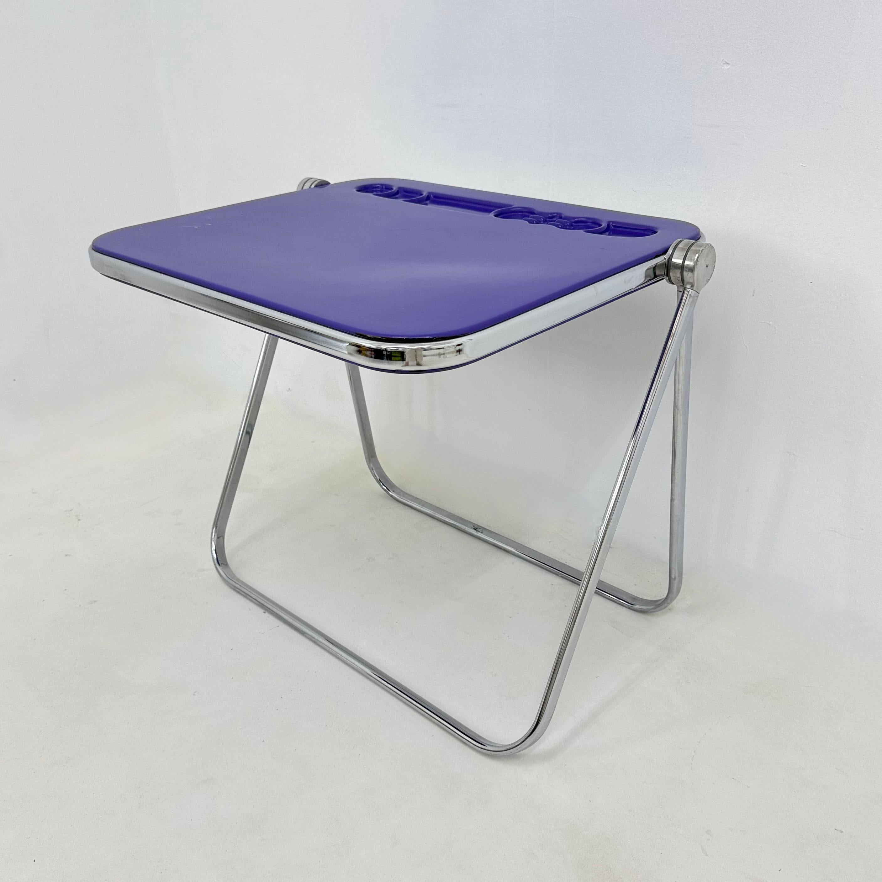 Klapptisch Platone von Giancarlo Piretti für Castelli , 1970er Jahre im Zustand „Gut“ im Angebot in Delft, NL