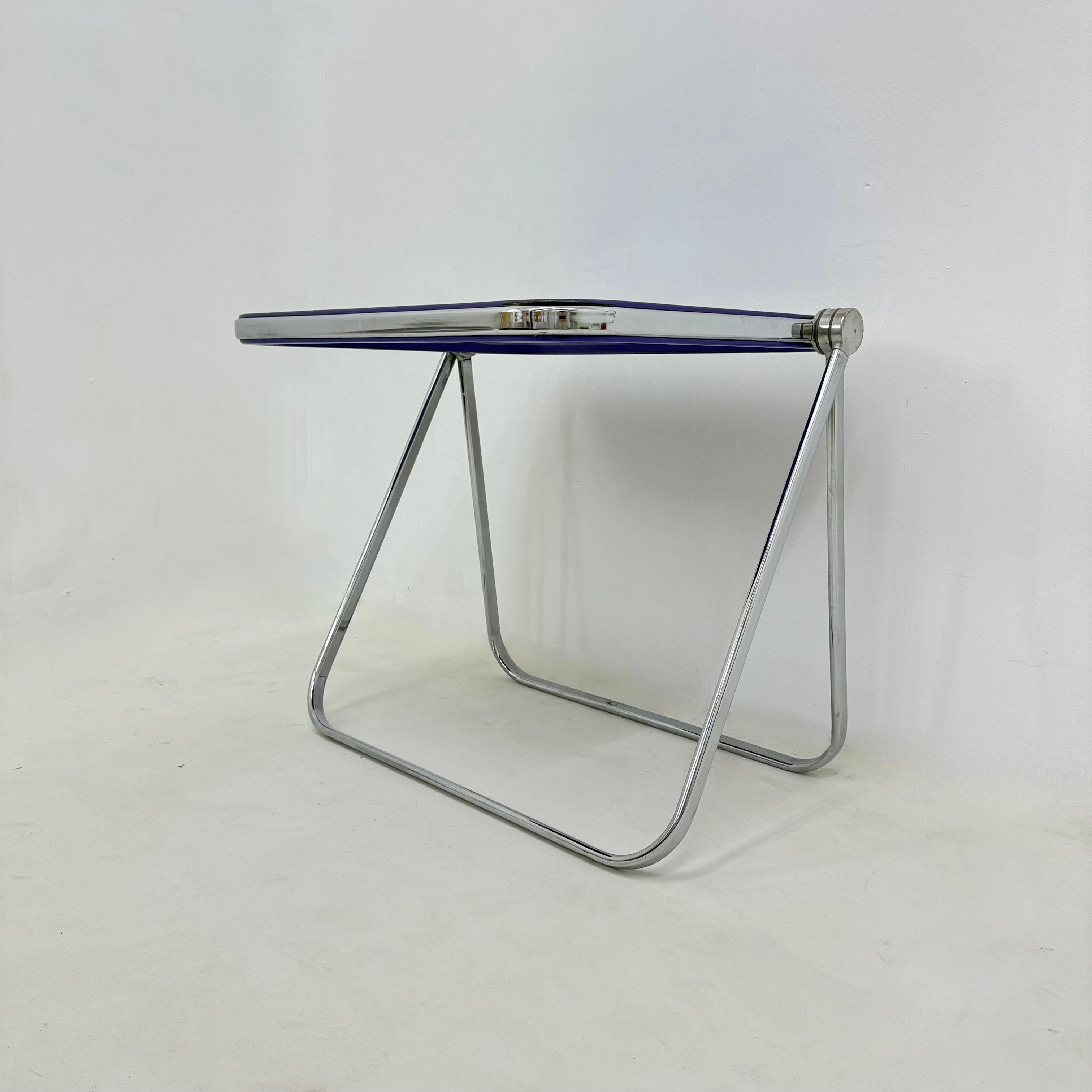 Klapptisch Platone von Giancarlo Piretti für Castelli , 1970er Jahre (Ende des 20. Jahrhunderts) im Angebot