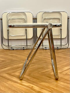 Platone Folding Desk, Giancarlo Piretti for Anonima Castelli, Italy, 1970