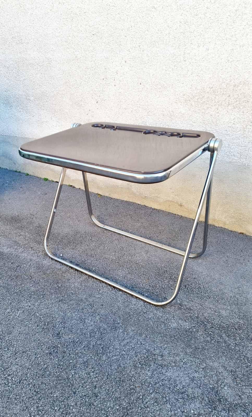Platone Folding Table by Giancarlo Piretti for Anonima Castelli, Italy, 70s For Sale 3
