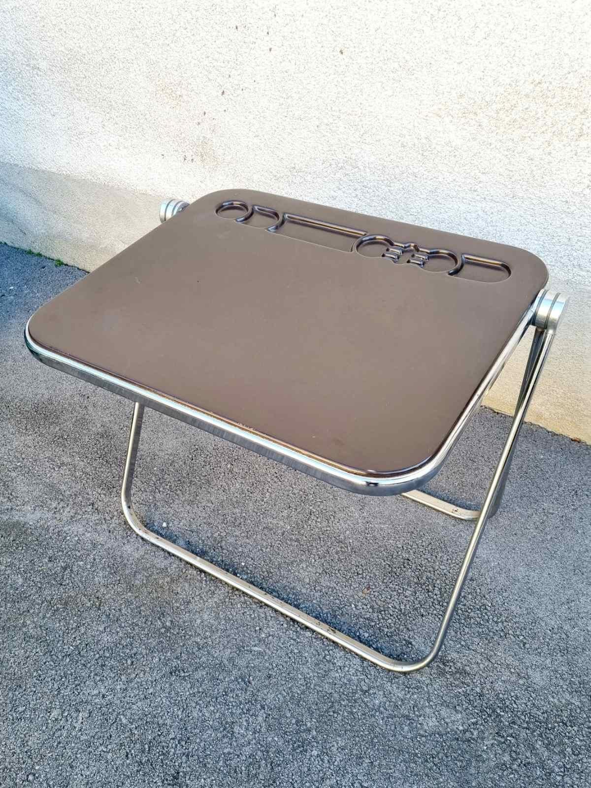 Platone Folding Table by Giancarlo Piretti for Anonima Castelli, Italy, 70s For Sale 2
