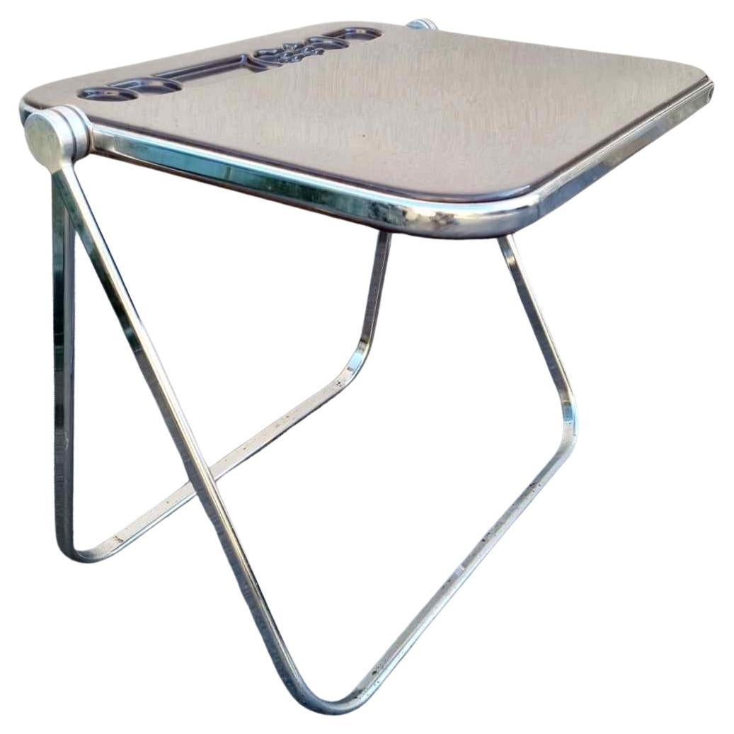 Platone Folding Table by Giancarlo Piretti for Anonima Castelli, Italy, 70s