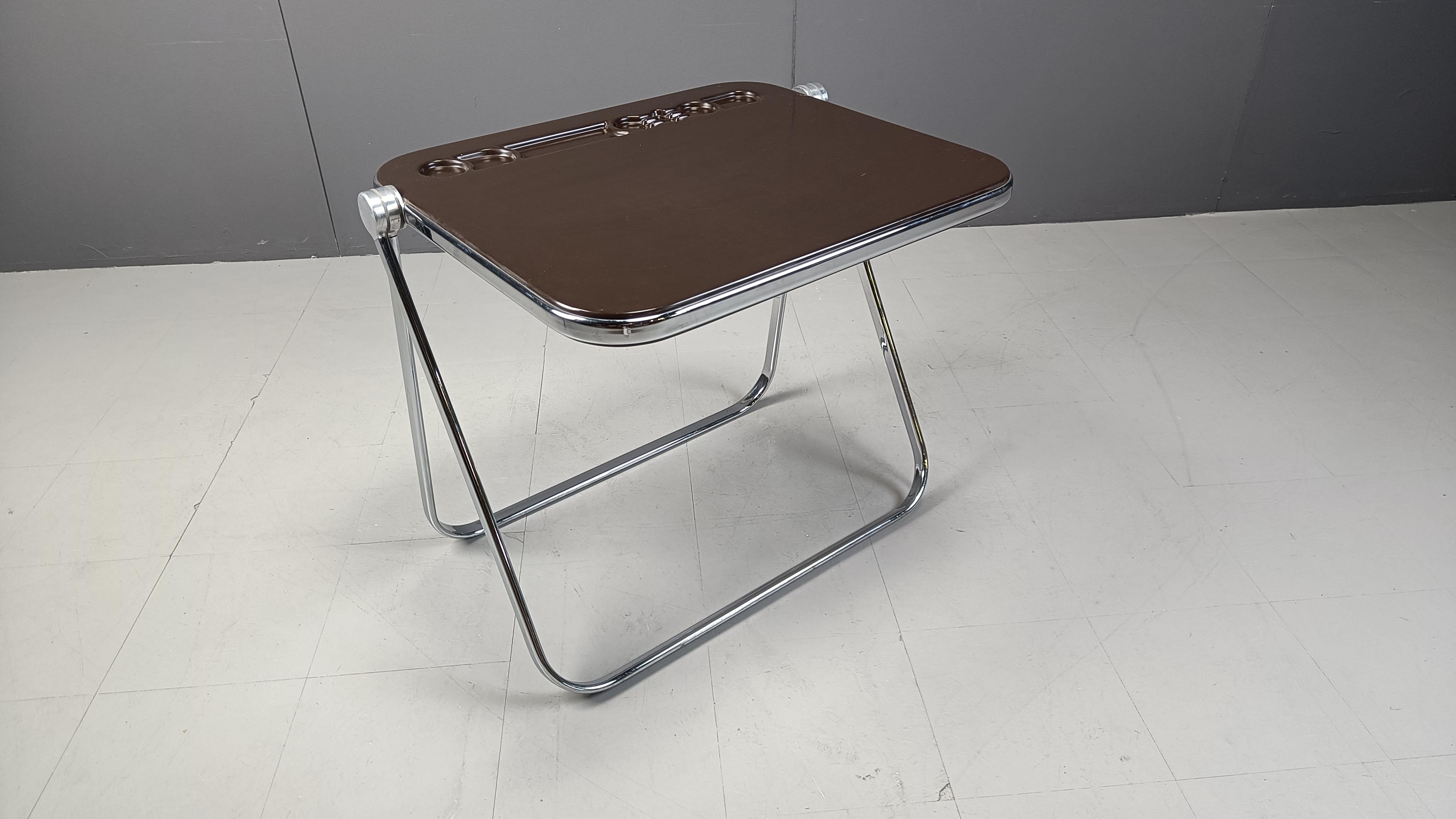 Platone folding table by Giancarlo Piretti for Castelli, 1970s 4
