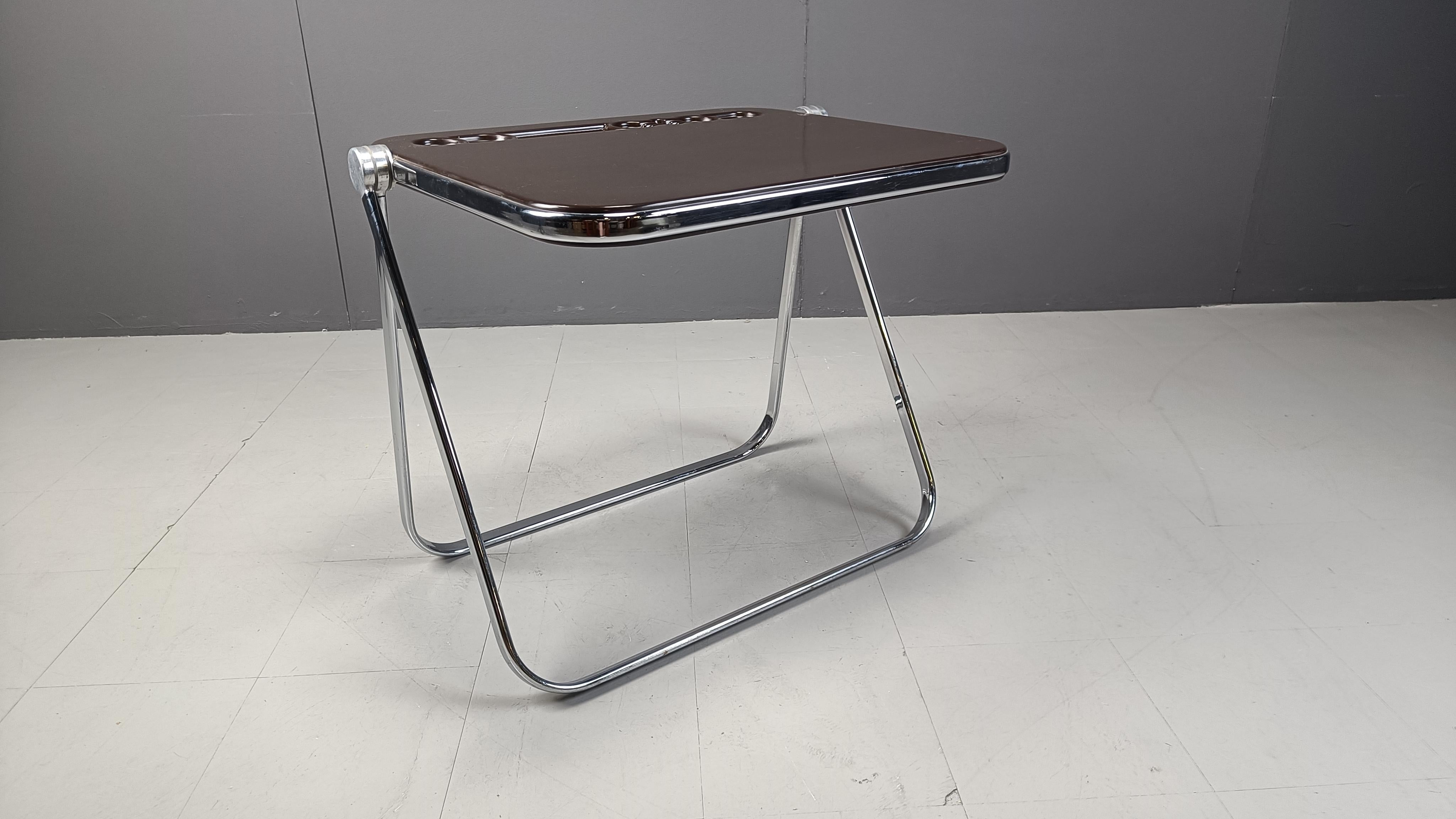 Platone folding table by Giancarlo Piretti for Castelli, 1970s 5