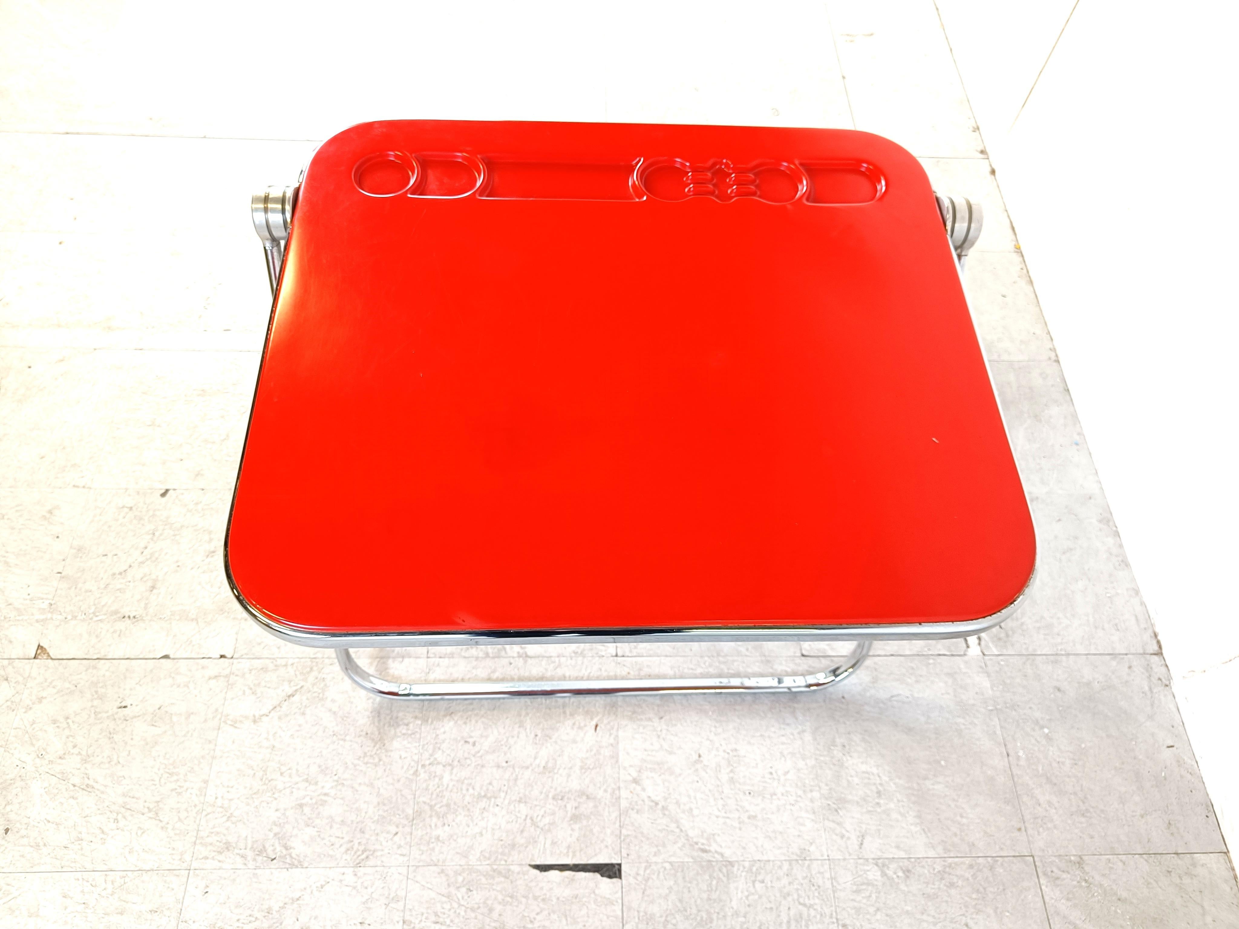Platone folding table by Giancarlo Piretti for Castelli, 1970s For Sale 1